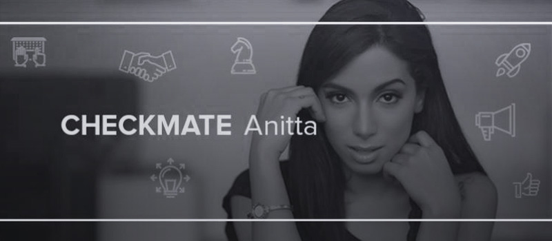 Anúncio Projeto Xeque mate Jaque mate Checkmate da Anitta - Vídeo  Dailymotion