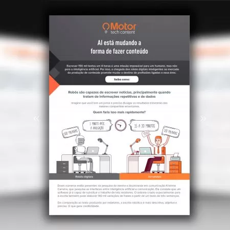 Inteligência artificial está mudando a forma de fazer conteúdo