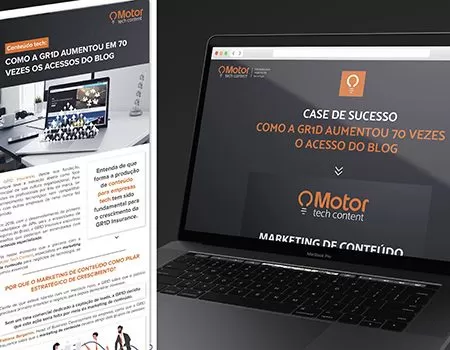 Case de sucesso: como a Gr1d Insurance produz conteúdo tech