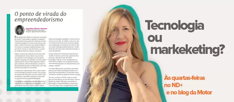 O ponto de virada do empreendedorismo